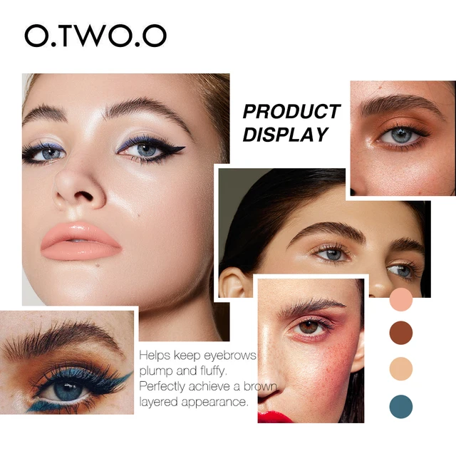 O.TWO.O Eyebrow Soap Wax With Trimmer Fluffy  Feathery Eyebrows Pomade Gel For Eyebrow Styling Makeup Soap Brow Sculpt Lift 6
