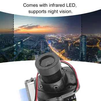 

High Quality 5MP Manual IR-CUT Night Vision Camera Module w/ 2Pcs Fill Light for Raspberry Pi 2/B+