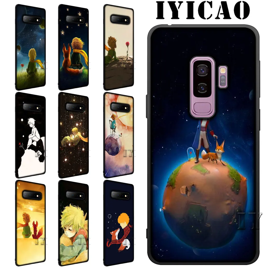 IYICAO The Little Prince Soft Silicone Phone for Samsung A3 A5 A6 Plus A7 A8 A9 Cover |