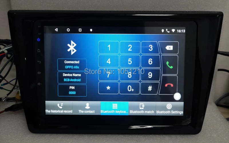  Ouchuangbo audio player radio recorder for Dongfeng XiaoKang DFSK glory 580 support android 8.1 gps