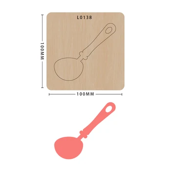 

Kitchenware knife mold mold wood die cutting die, model L0144, suitable for common die cutting machines on the market