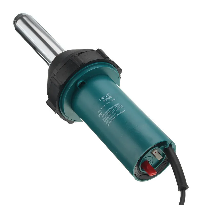 1080W 220V 50Hz пластиковый сварочный аппарат горячего воздуха с наконечник карандаша и плоской головкой и роликом давления сварочный набор горячего воздуха для сварки