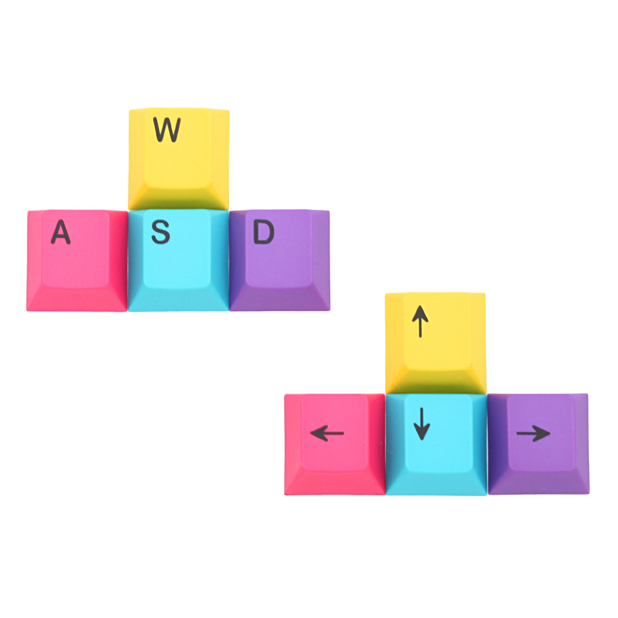 Cmyk Rgby Colorful Cherry Profile Pbt Keycap For Mechanical Keyboard ...