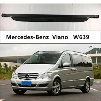 

Rear Trunk Cargo Cover For Mercedes-Benz V Class W639 Viano 2009-2016 High Qualit Security Shield Auto Accessories