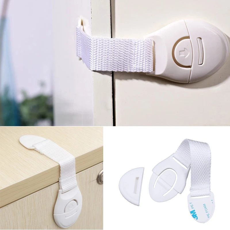 

3/5/10pc Baby Security Protection Plastic Lock Child Cabinet Locking of Children Locking From Doors Drawers Baby Safety Products