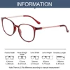 Hot Sale High-definition Reading Glasses Unisex Fashion Ultralight PC Frames Presbyopic Glasses Vision Care Eyewear +1.00~4.00 6