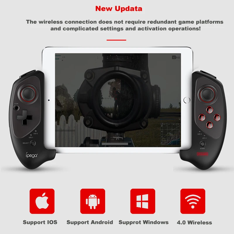 Pubg Bluetooth геймпад контроллер Android Джойстик для iPhone/iPad джойстик игровой коврик
