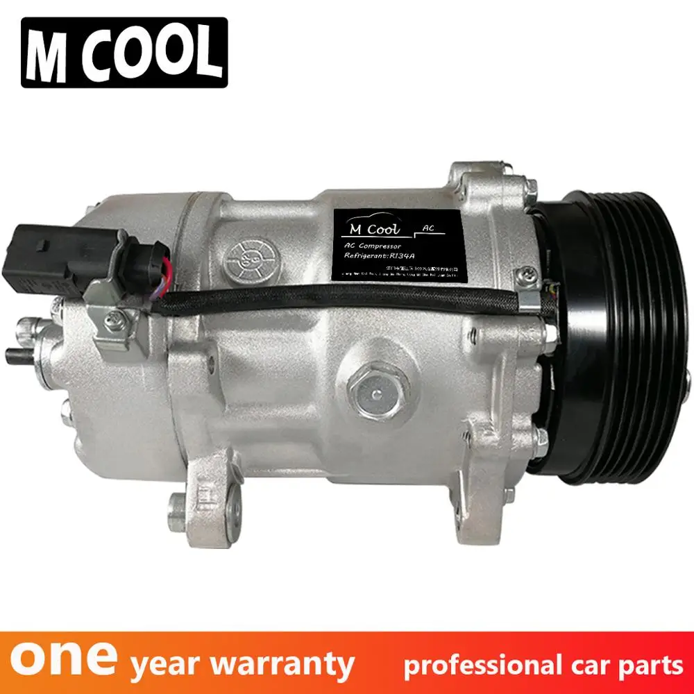 Новый компрессор переменного тока для Volkswagen VW Golf 2 0 л 1 8 9 1J0820803A 1J0820803F 1J0820803K 1JO820805