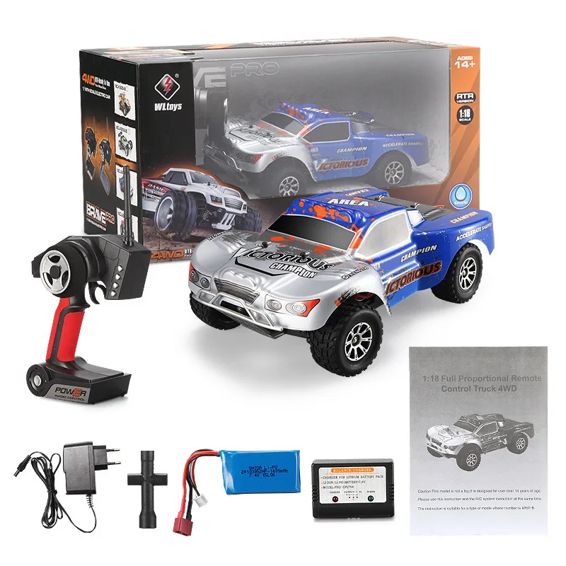 Weili A95679-b динамический внедорожные дистанционного Управление автомобилем трюк Дрифт ру Спортивная работать с высоким уровнем Скорость автомобиля пустыня четырёхколёсный вагончик с езды на автомобиле игрушка
