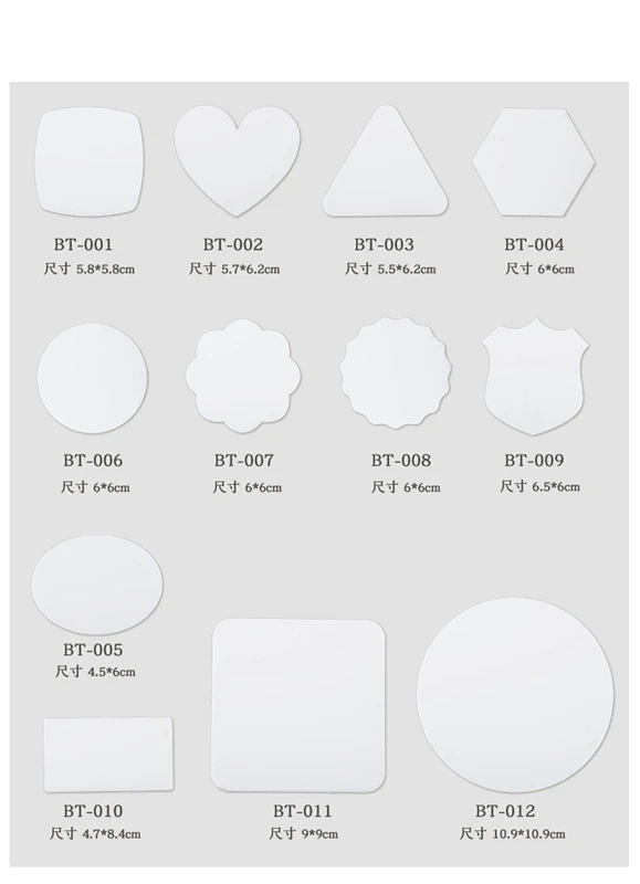 Lote em Branco Sublimação Placas Rectanglemetal Faça Você Mesmo Geladeira Ímãs Adesivo Criativo Presente 15 Pçs - 4.7*8.4cm - Imagem 4