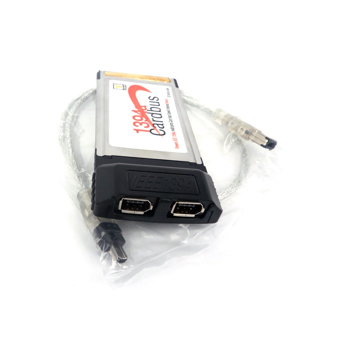 

2 Port 6Pin 1394A IEEE for FireWire 1394 CardBus Card 54mm for PCMCIA Digital Camera DV Camcorders Hard Disks Drives Laptop PC