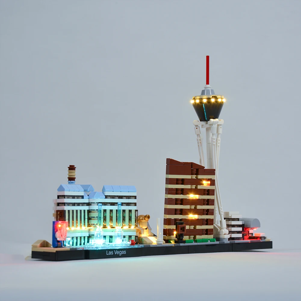 LED Light Up Kit Toy For Assembled Building Blocks Compatile With 21047 Architecture Las Vegas (NOT Include The Model) | Игрушки и хобби