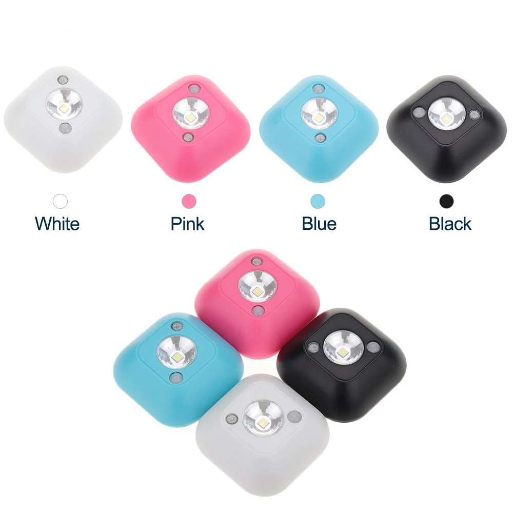 Mini Smart Body Wireless LED Sensor Night Light PIR Magnetic Infrared Motion Emergency LED Bulbs For Wall Lamp Cabinet Stairs 9