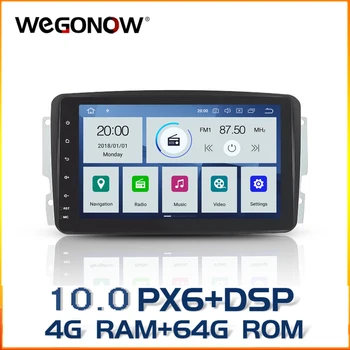 

DSP PX6 IPS Android 10 6Core 4GB 64GB Car DVD Player GPS map RDS Radio Wifi Bluetooth For Benz W203 W209 W463 W210 Vito Viano