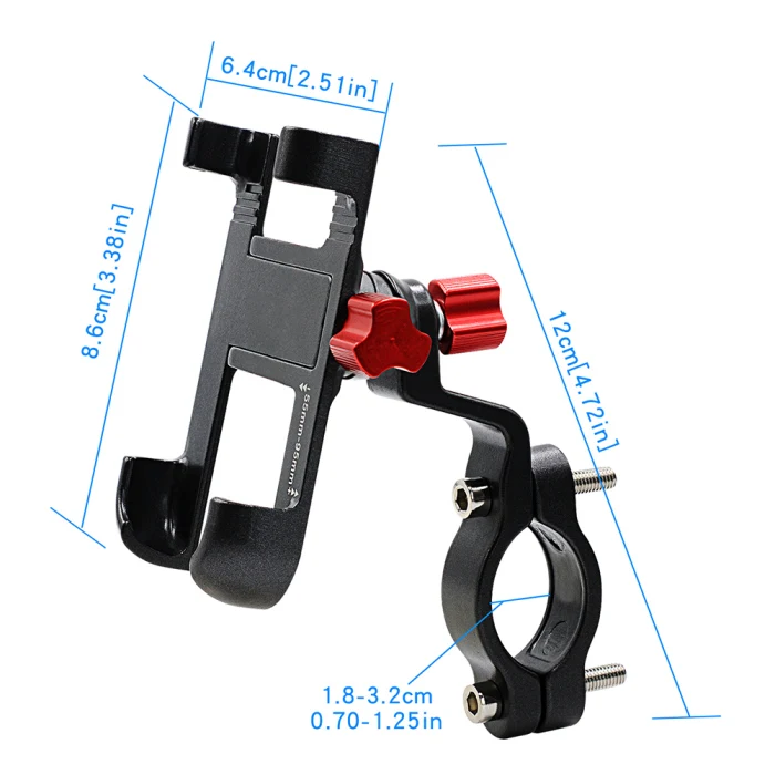 Универсальный велосипедный держатель для телефона кронштейн алюминиевый сплав руль велосипеда/зеркало крепление для телефона Поддержка