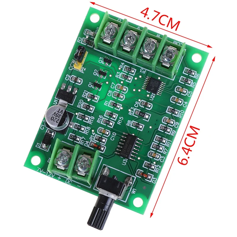 5V 12V с бесщеточным двигателем постоянного тока мотор драйвер платы контроллера для жесткий диск мотор 3/4 провода