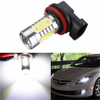 

DC12V 7.5W Super Bright COB LED Bulb Light Source with Projector For Driving Fog Headlight Lamp Pure White Support Dropshipping
