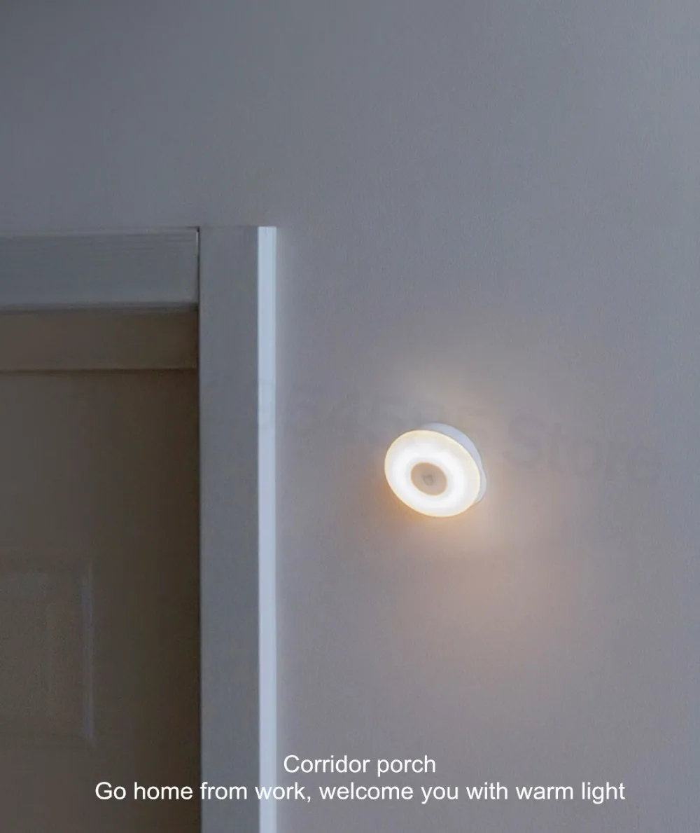 (Presale) 2019 Xiaomi Mijia Night Lamp Light 2 Generation 360 Degrees Magnetic Rotation 2 Level Brightness Adjustment (4)