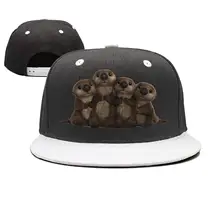 Милые морские выдры стильные бейсболки джинсовые регулируемые шляпы