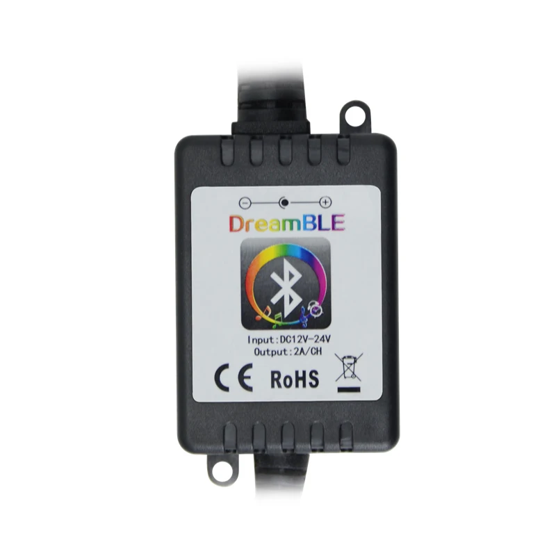 Автомобильный светодиодный светильник RGB управление Лер Водонепроницаемый Bluetooth управление 12 В светодиодный контроль Лер для автомобиля светодиодные полосы открытый светильник 5050 2835