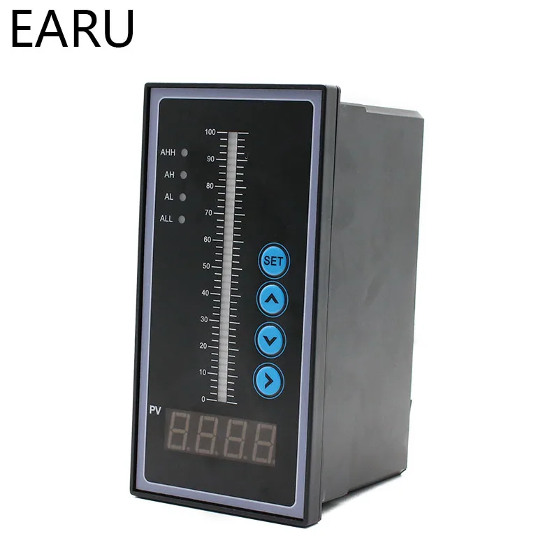 1pc AC85~260V Water Liquid Oil Level Pressure Contorller Light Column Display Universal Input 4-20MA Transmitter Sensor for Pump 1pc AC85~260V Water Liquid Oil Level Pressure Contorller Light Column Display Universal Input 4-20MA Transmitter Sensor for Pump