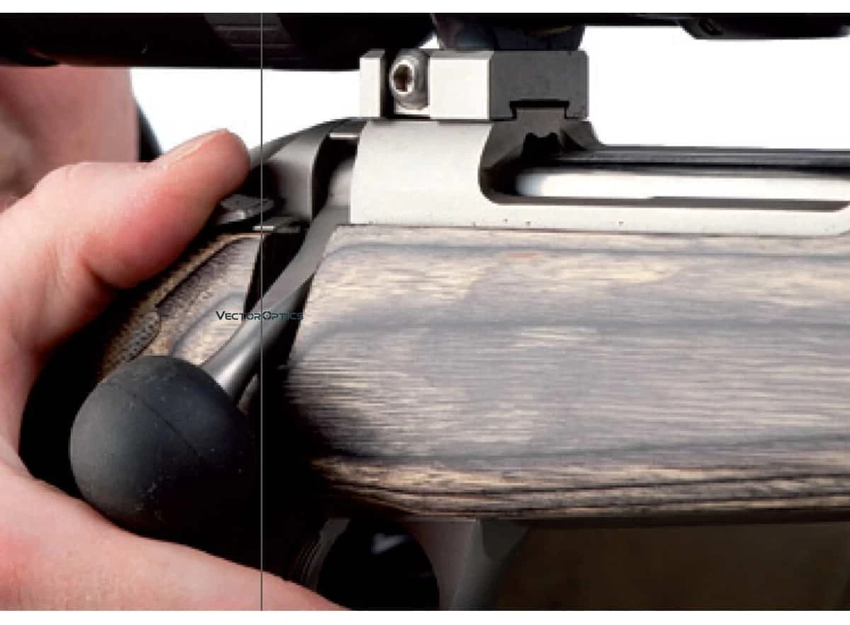 Тактическая векторная оптика винтовка Болт действие мягкий силиконовый шарик крышка ручка Охота и стрельба