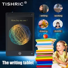 TISHRIC 8,5 дюймов ЖК-дисплей для рукописного ввода на планшете коврик головоломка образовательный цифровой планшет с стилусом графический Рисунок планшет дети