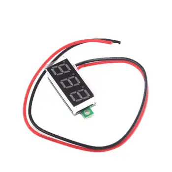 

Dc 0-30V 2 Wire Led Display Digital Voltage Voltmeter Panel For Breadboard Important Voltmeter Accessories