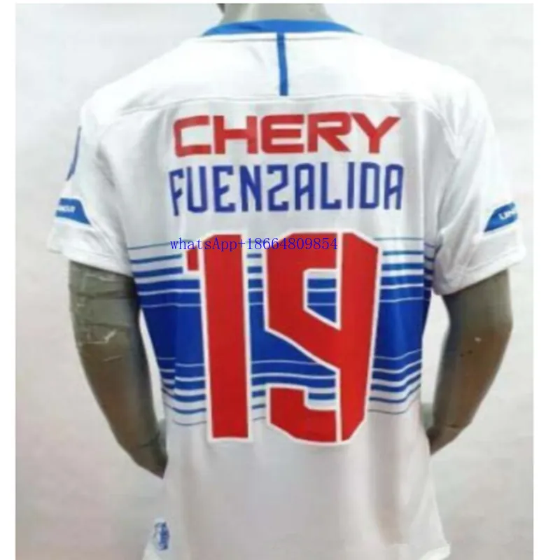 2020 Мужская рубашка Чили Univ Catolicaes Camiseta De Futbol Camisa 20 21 FUENZALIDA shirt | одежда