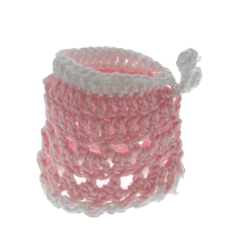 ; 12 миниатюрных крючком короткое платье для подарков для будущей матери для крещения ребенка для вечерние крещение украшения 40x55 мм