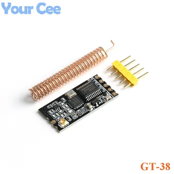 

GT-38 WIFI Wireless Serial Port Module Single Chip Portcommunication Module I4438/4463 433MHZ 1200M UART Interface GT 38 GT38