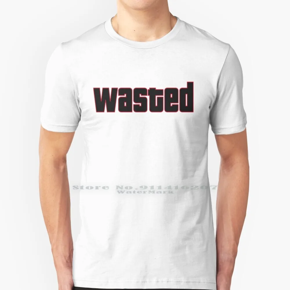 T-Shirt Sprecata 100% Puro Cotone San Andrea Grand Theft Auto Cj Vice City Gaming Andrea San Game San Andrea Old School