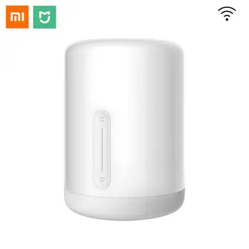 

Original Xiaomi Mijia LED Bedside Lamp 2 Smart WRGB Night Light Touch Switch Wifi Mi Home App Apple Homekit Siri Voice Control