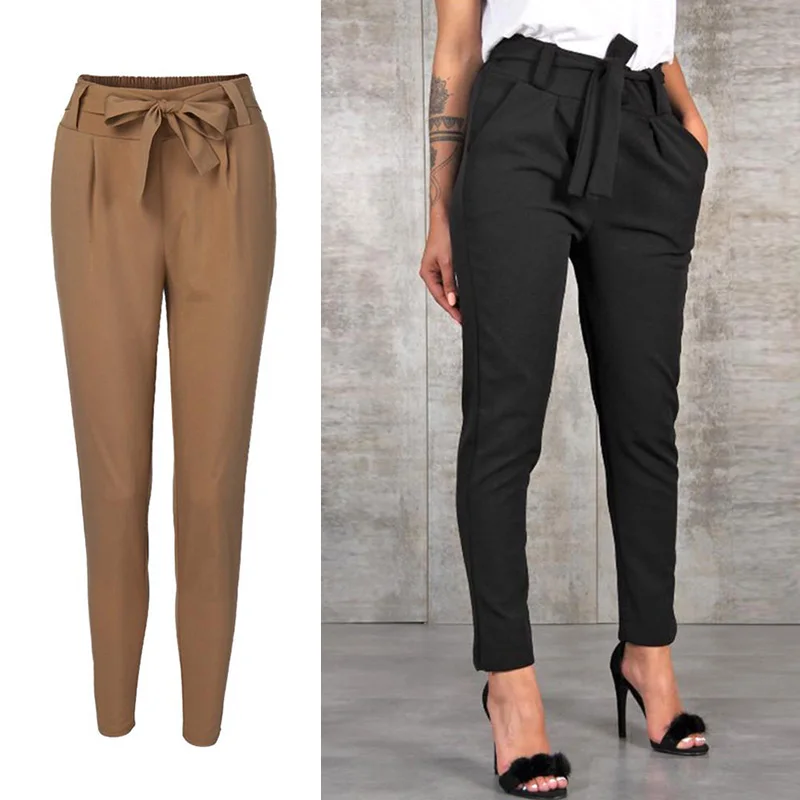 Женские повседневные брюки лидер продаж 2021 модные Универсальные в европейском и