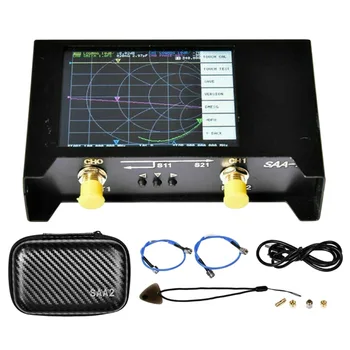 

3G Vector Network Analyzer Portable 50KHz-3GHz HF VHF UHF Frequency Antenna Analyzer Chargeable Digital Display