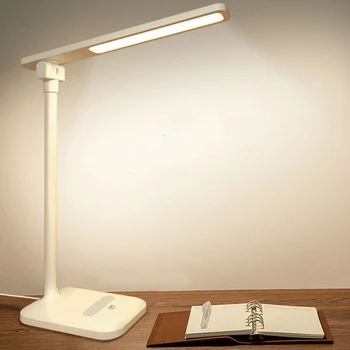 

LED Desk Lamp 3 Dimable Modes Reading Light for Children Study Foldable Eye Protection Table Lamp USB Rechargeable Night Light