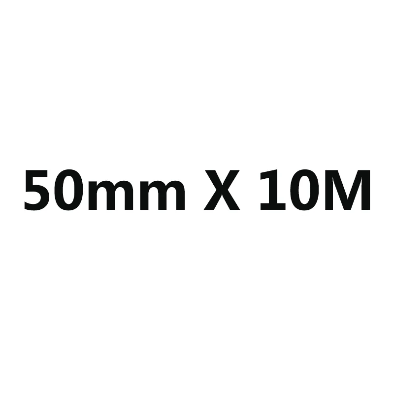 50mm X 10M Автомобильная Наклейка защитная лента пленка прозрачная нано липучка Авто Дверной край боковой щиток защита от столкновений Универсальный - Название цвета: 50mm X 10M