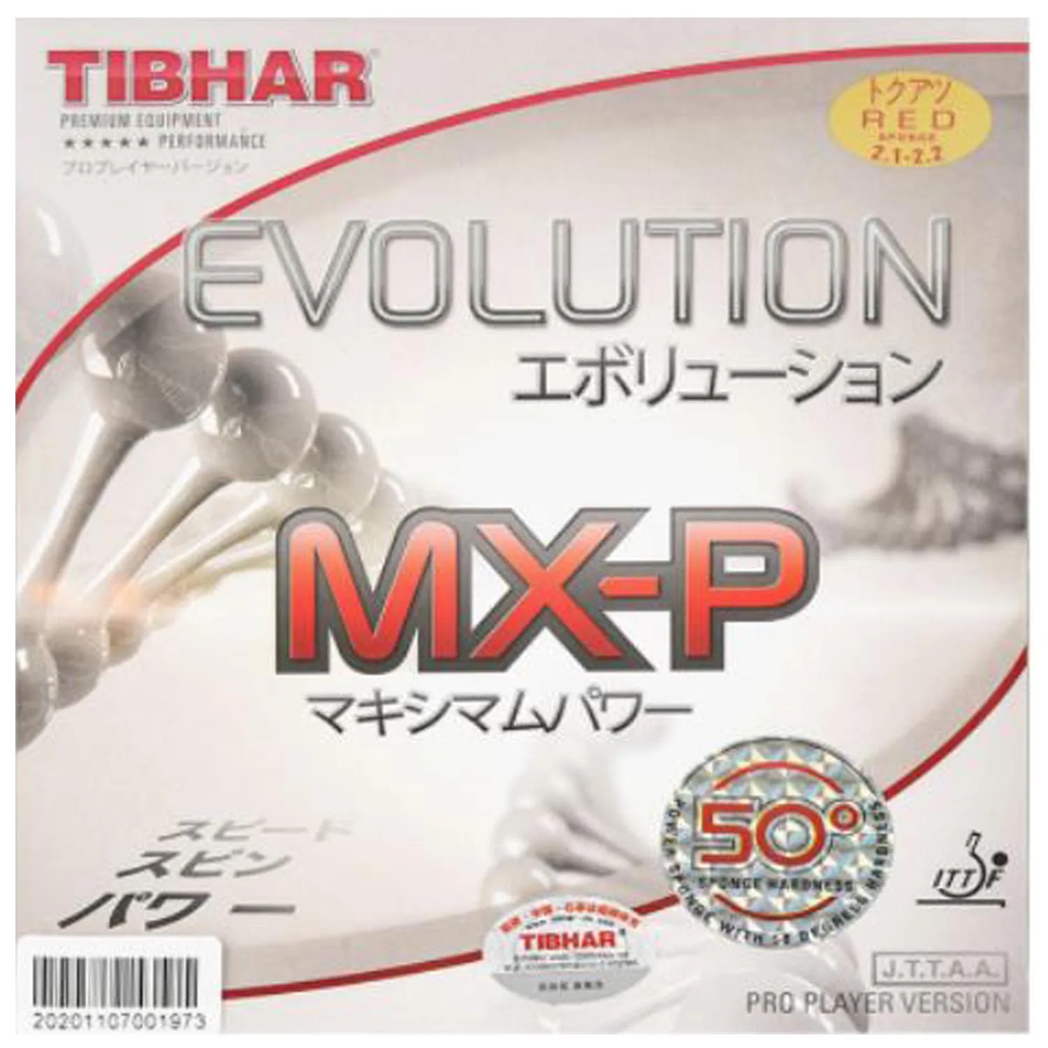 TIBHAR Evolution MX-P 50 Table Tennis Rubber