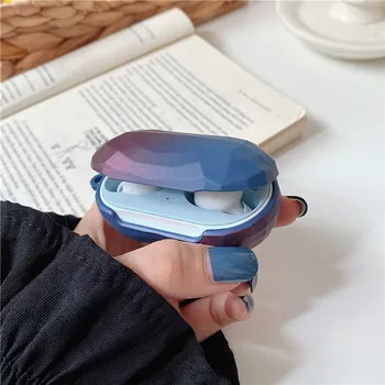 

Kjoew Samsung Galaxy Buds Plus Gradient Colour Matte Hard Plastic Case Earphone Headset Protective Cover For Galaxy Buds Case