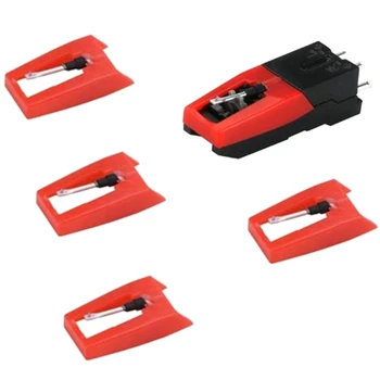 

Vinyl Record Player Turntable Cartridge with Universal Replacement Stylus Needles for LP Phonograph Record Player for Crosley Io