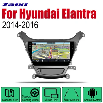 

ZaiXi Android 2 Din Auto Radio For Hyundai Elantra 2014~2016 Car Multimedia Player GPS Navigation System Radio Stereo