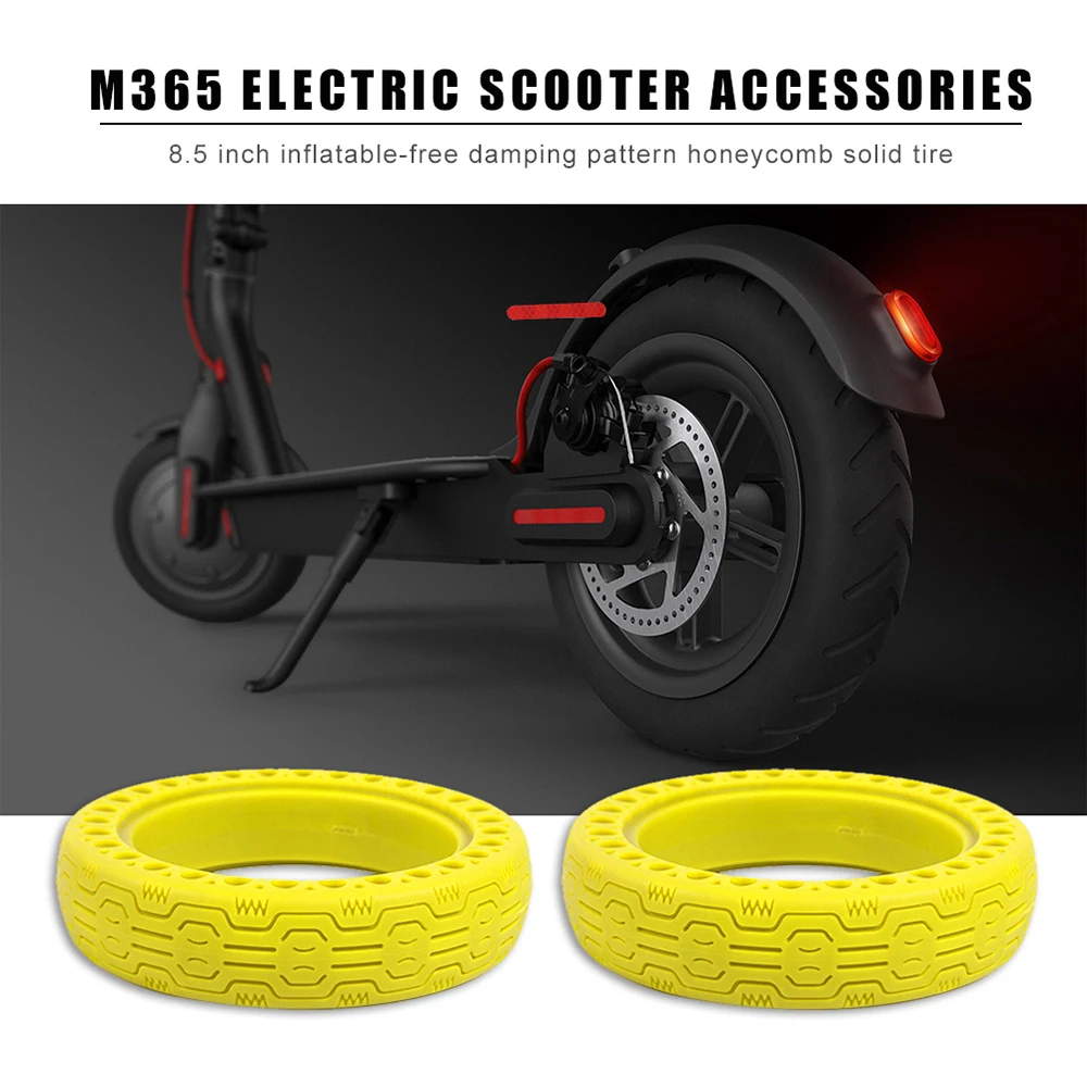 Аксессуары красочные шины шина для скутера амортизатор шины для Xiaomi Mijia M365 электрические колеса резиновые шины противоскользящие