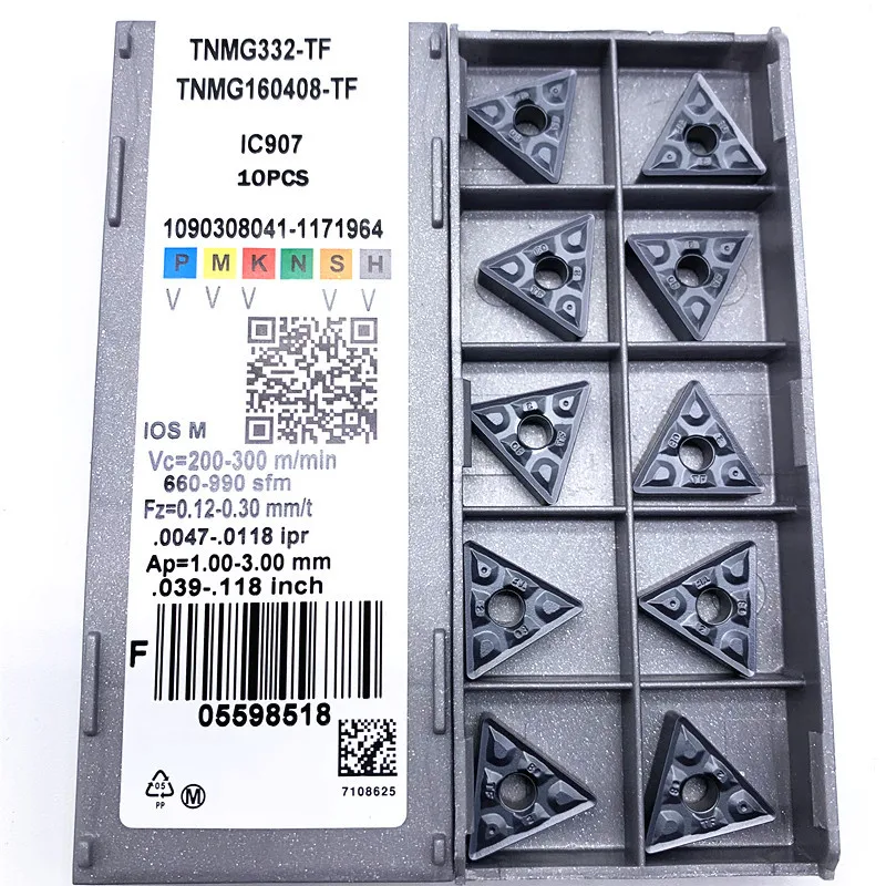 Рисунок 6 - TNMG160404 TNMG160408 TF IC907