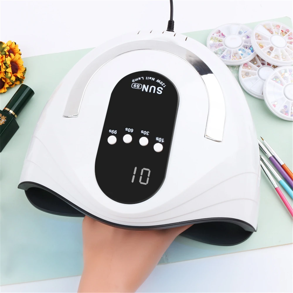 

Sun 120w Uv Lamp Led Nail Dryer Uv Gel Nail Polish Uv Light for Gel Nails Art Led Lamp ice Lamp For Manicure Professional Tool
