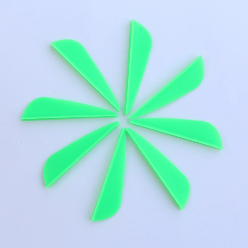 Archery Arrow Feathers Plastic Vans 1.75 inch 50pcs