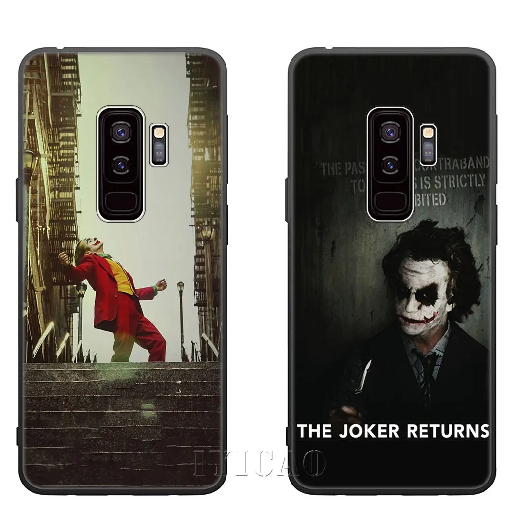 joker Joaquin Phoenix movie Soft Silicone Case for Samsung S10 S9 S8 Plus S10E S6 S7 Edge Phone TPU Cover