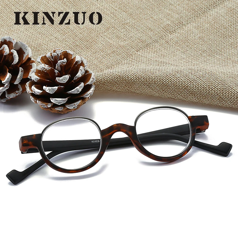 Модные очки для чтения круглая рамка очки для чтения пластиковая ножка Рецептурные очки+ 1,0-3,0 JN T1804