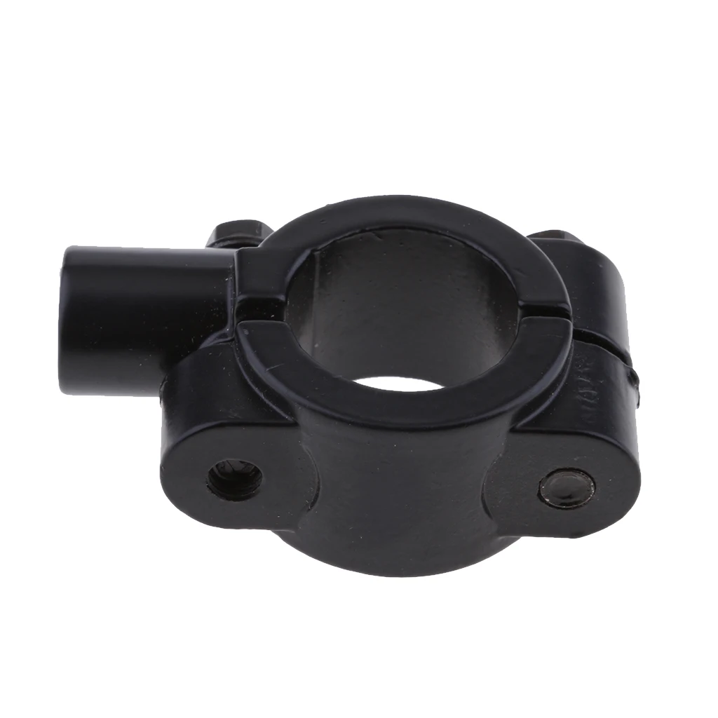Motorcycle Metal Handle Bars Mirror Mount Clamp Fit Pit Trail Dirt Quad Bikes