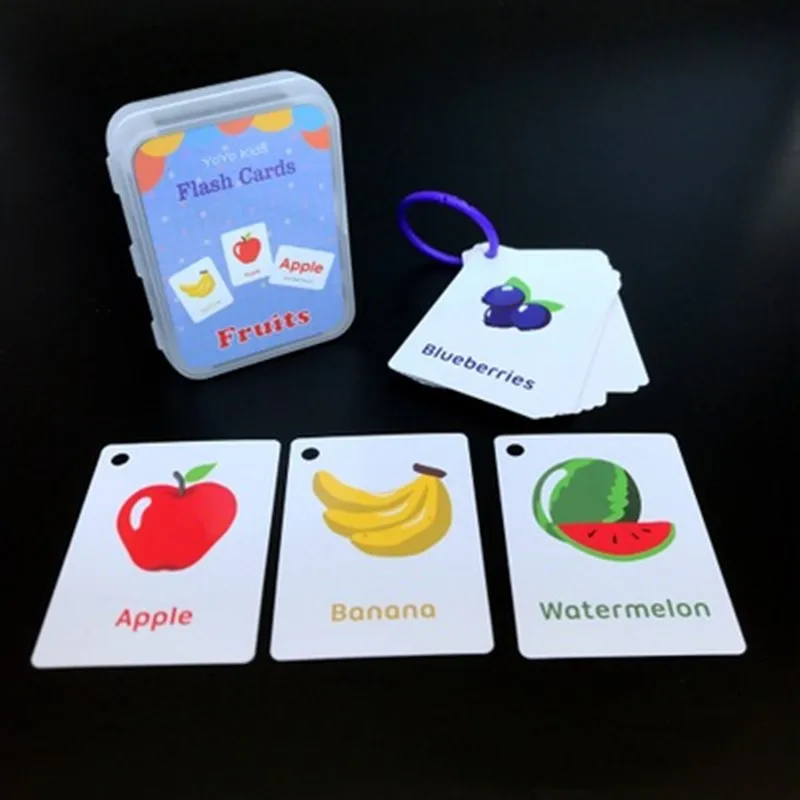 Tarjeta Flash en inglés de 26 letras, escritura a mano Montessori, juguete educativo de aprendizaje para niños, regalo para chico con hebilla