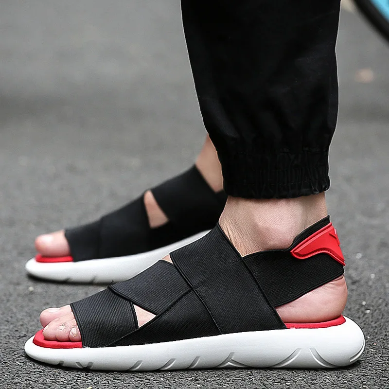 

Free New Style Summer Men Breathable Sandals Korean-style Students Youth Casual Sandals